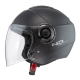 KASK MOTOCYKLOWY NZI CIVIC SOLID NOUVEAU MATT BLACK
