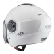 KASK MOTOCYKLOWY NZI CIVIC SOLID NOUVEAU WHITE