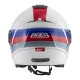 KASK MOTOCYKLOWY NZI CIVIC SUNSET WHITE BLUE RED
