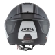 KASK MOTOCYKLOWY NZI CIVIC CONQUEST BLACK ANTRACITE GREY MATT