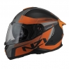 KASK MOTOCYKLOWY NZI COMBI 3 DUO DAILY BLACK ORANGE ANTRACITE MATT