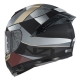 KASK MOTOCYKLOWY NZI EURUS 4 STREAM DUO VANGUARD BLACK SAND RED TINTED S MATT