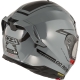 KASK MOTOCYKLOWY NZI GO RIDER STREAM DUO SOLID NOUVEAU NARDO GREY