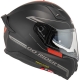 KASK MOTOCYKLOWY NZI GO RIDER STREAM DUO SOLID NOUVEAU BLACK RED MATT