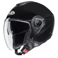 KASK MOTOCYKLOWY HJC I40N SOLID METAL BLACK