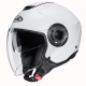 KASK MOTOCYKLOWY HJC I40N SOLID PEARL WHITE