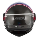 KASK MOTOCYKLOWY NZI MINIMOD DUO WATSON WHITEBLACK POWER