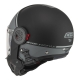 KASK MOTOCYKLOWY NZI MINIMOD DUO SMART BLACK ANTRACITE MATT