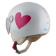 KASK MOTOCYKLOWY NZI PASARELA CORAZÓN ROSA