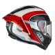 KASK MOTOCYKLOWY NZI TRENDY STREAM RAPID WHITE RED BLUE RED S