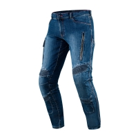 SPODNIE JEANS REBELHORN VANDAL DENIM WASHED BLUE W32L32