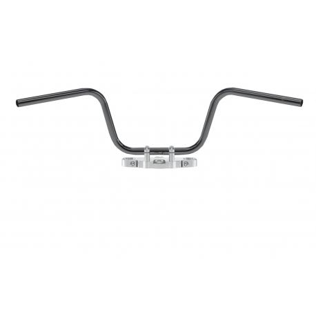 TRW ZF KIEROWNICA STALOWA 25,4MM WYSOKA APEHANGER KOLOR CZARNY ( Z PRZETŁOCZENIAMI NA KABLE ) (PROMOCJA)