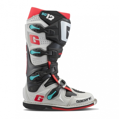 GAERNE BUTY CROSS/ENDURO MODEL SG-12 GRAVEL KOLOR SZARY/CZERWONY/NIEBIESKI/CZARNY ROZMIAR 42