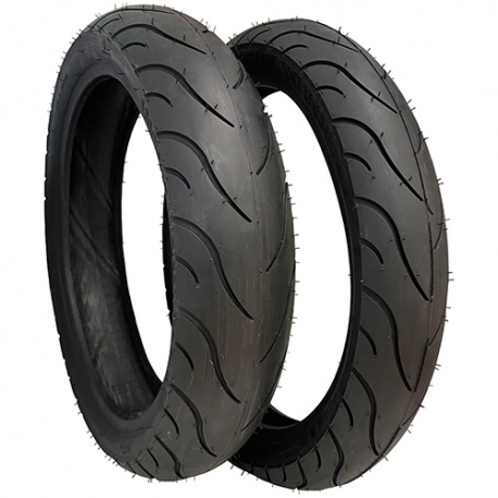 WAYCOM (WAYGOM) OPONA 100/80-17 TORNADO ROAD 52H FRONT PRZÓD DOT 24/2025