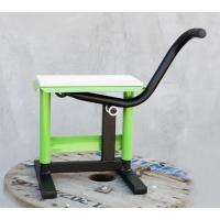 BIKETEC STOJAK/PODNOŚNIK/PODSTAWKA POD MOTOCYKL CROSS KOLOR ZIELONY/CZARNY