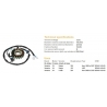 DZE UZWOJENIE ALTERNATORA STATOR YAMAHA XV 125 VIRAGO '97 XV 250 VIRAGO '95-'07 (OEM 3DM-81410-00)