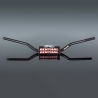 RENTHAL KIEROWNICA 1,1/8 CALA (28,6MM) MX FATBAR HANDLEBARS BLACK RC SX/SXF 06-09, SUZUKI RM/RMZ 06-13 KOLOR CZARNY Z GĄBKĄ