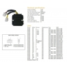 DZE REGULATOR NAPIĘCIA HONDA CB 250/400/450 CX 500 GL500 XL600/LM XBR 500 (31600-413-008, 31600-MC9-740) (35A) (ESR180)