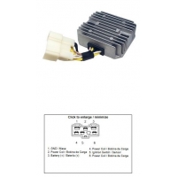 DZE REGULATOR NAPIĘCIA KAWASAKI KLF 400 BAYOU '96-'99 KVF 400 PRIARE '97-'98 (ESR135) (21066-1078) (35A)