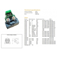 DZE PRZEKAŹNIK ROZRUSZNIKA HONDA CB 400F '89-'90 CBR 600F '87-'90 CBR1000F '89-'91 VF 500/700/750 '85- XL 600V TRANSALP '87-