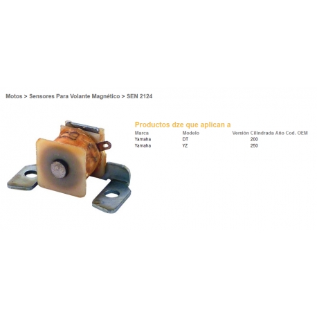 DZE CEWKA WZBUDZAJĄCA ZAPŁON YAMAHA YZ 250 DT 200