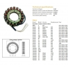 DZE UZWOJENIE ALTERNATORA STATOR BMW F 650 '93-'01 VT 500/600 '83-'07 XL 650V TRANSALP '00-'06 XRV 750 AFRICA TWIN '90-'00 S