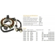 DZE UZWOJENIE ALTERNATORA STATOR YAMAHA YFM 350 BIG BEAR '89-'94 WARRIOR '87-'95 (ESG432) (OEM-3HN-85510-20-00)
