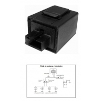 DZE PRZERYWACZ KIERUNKOWSKAZÓW YAMAHA XJ 600 '92-'96 YZF 750 '94 TDM 850 '92-'93 FZR 1000 '91-'93 GTS 1000 '93-'94 (3YA-8335
