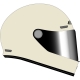 KASK MOTOCYKLOWY NZI REVIVAL BONE