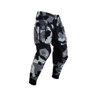 LEATT SPODNIE MOTO 4.5 ENDURO PANTS FORGE KOLOR CZARNY/SZARY/CAMO ROZMIAR XL