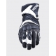 FIVE GLOVES RĘKAWICE SKÓRZANE RFX4 EVO KOLOR CZARNY/BIAŁY ROZMIAR 9 (M)