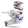 UFO 2026/01 KASK INTREPID CROSS KOLOR BIAŁY/CZERWONY ROZMIAR L ( ECE 22R06 ) - KOLEKCJA 2026
