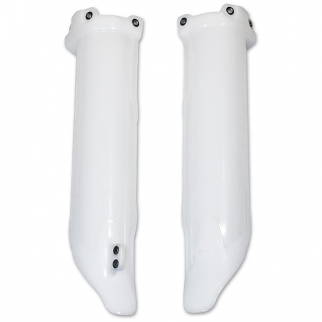 UFO OSŁONY TELESKOPÓW ( AMORTYZATORÓW ) PRZEDNICH KAWASAKI KXF 250 '09-'25, KXF 450 '09-'25 KOLOR NEUTRAL