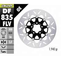 GALFER TARCZA HAMULCOWA PRZÓD HARLEY-DAVIDSON (300X56X5) PŁYWAJĄCA (ROUND FLOATING)