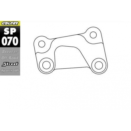 GALFER ADAPTER TARCZY HAMULCOWEJ 330MM HARLEY DAVIDSON LEWA STRONA (HD LEFT SIDE)
