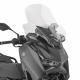 KAPPA 2026/01 SZYBA YAMAHA X-MAX 300 TECH MAX '25- (58,5 CM X 58 CM) PRZEZROCZYSTA (10 CM WYZSZA OD ORYGINALNEJ)