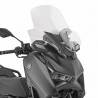 KAPPA 2026/01 SZYBA YAMAHA X-MAX 300 TECH MAX '25- (58,5 CM X 58 CM) PRZEZROCZYSTA (10 CM WYZSZA OD ORYGINALNEJ)
