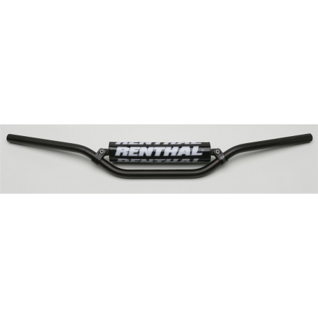 RENTHAL KIEROWNICA 7/8 CALA (22MM) MX HANDLEBAR BLACK VINTAGE/DESERT PADDED KOLOR CZARNY Z GĄBKĄ