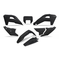 UFO 2025/11 KOMPLET PLASTIKÓW HUSQVARNA FE 250 / 350 / 450 / 501 '25-'26, TE 250 / 300 HERITAGE '25-'26 KOLOR CZARNY