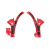 RACETECH (RTECH) 2025/12 OSŁONY RAMY (KOMPLET) BI-MATERIAL SUPER GRIP STARK FUTURE VARG SMX1 '23-'25 KOLOR CZERWONY / CZARNY