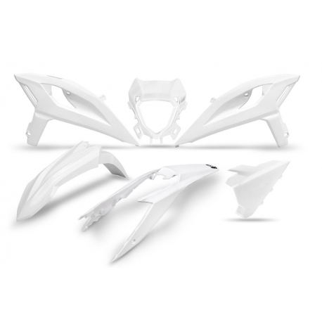 UFO 2025/11 KOMPLET PLASTIKÓW BETA RR 2T/4T 250 / 300 / 350 / 400 / 450 '25-'26 KOLOR BIAŁY