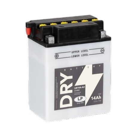 LANDPORT AKUMULATOR YB14A-A2 (MD LB14A-A2) 12V 14AH (CCN 170) 134X89X176 OBSŁUGOWY - ELEKTROLIT OSOBNO (3) UE2019/1148