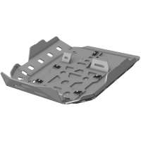 CROSSPRO PROMOCJA OSŁONA SILNIKA ALUMINIOWA (KOMPATYBILNA Z STOPKĄ CENTRALNĄ MOTOCYKLA) BMW R1300 GS '23-'24 KOLOR SREBRNY