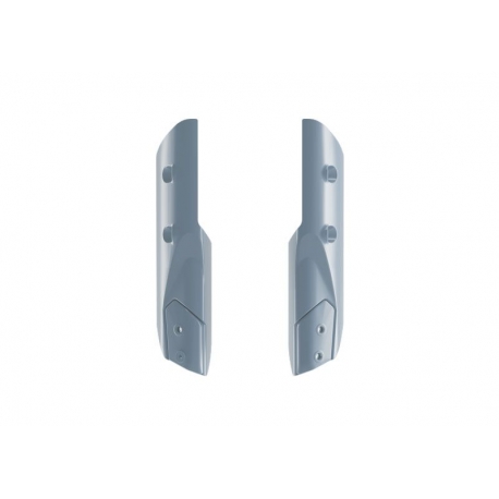 RACETECH (RTECH) 2025/12 OSŁONY TELESKOPÓW / AMORTYZATORÓW REVOLUTION KOVE X PRO / RALLY 800 '24-'25 KOLOR SZARY