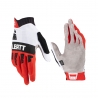 LEATT (2023) RĘKAWICE ROWEROWE MTB 2.0 X-FLOW GLOVE FIRE KOLOR CZERWONY/BIAŁY/CZARNY ROZMIAR M