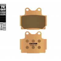 GALFER KLOCKI HAMULCOWE KH104 SPIEK METALICZNY (ZŁOTE) STREET