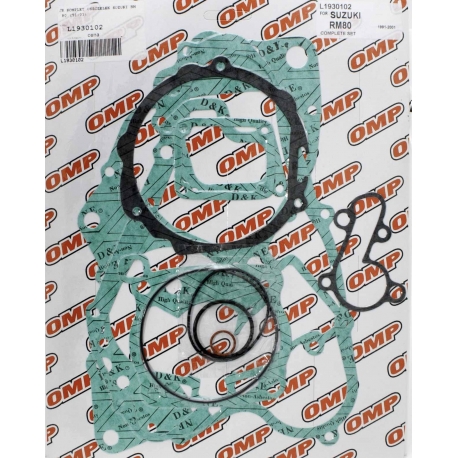 JR (OMP) WYPRZEDAŻ KOMPLET USZCZELEK SUZUKI RM 80 '91-'01