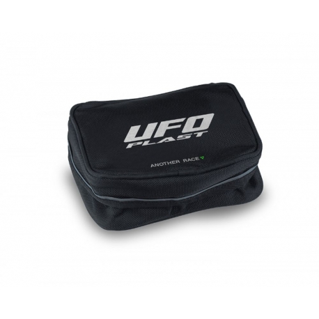 UFO TORBA NARZĘDZIOWA (NARZĘDZIÓWKA) MONTOWANA NA TYLNY BŁ0TNIK (WYS. 11,5 X 22 X 14 CM) KOLOR CZARNY