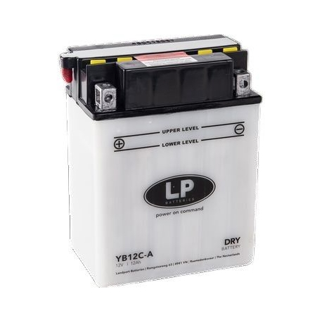 LANDPORT AKUMULATOR YB12C-A (MD LB12C-A) 12V 12AH (CCN150) 134X81X175 OBSŁUGOWY - ELEKTROLIT OSOBNO (4) UE2019/1148