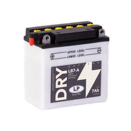 LANDPORT AKUMULATOR YB7-A (MD LB7-A) 12V 7AH (CCN 80) 135X75X133 OBSŁUGOWY - ELEKTROLIT OSOBNO (6) UE2019/1148